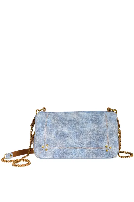 Bobi Bag | Split Suede Washed Jean's - Jerome Dreyfuss