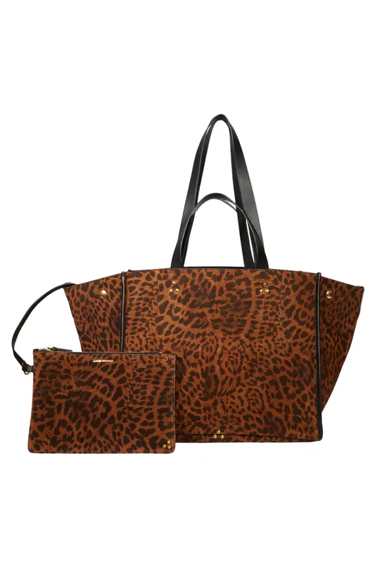 Léon M Tote | Split Suede Chat Sauvage - Jerome Dreyfuss