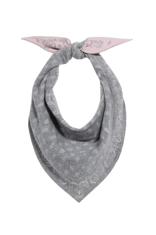 The Wild Rag | Grey/Powder Pink - Guest in Residence