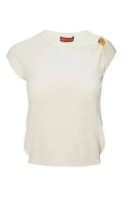 Rinaldi Top | Ivory - Altuzarra