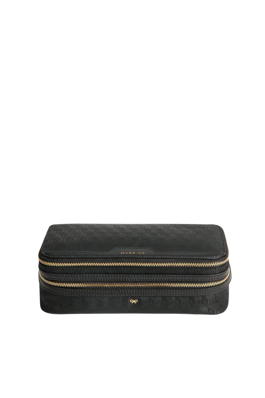 Logo Make-Up Pouch | Black