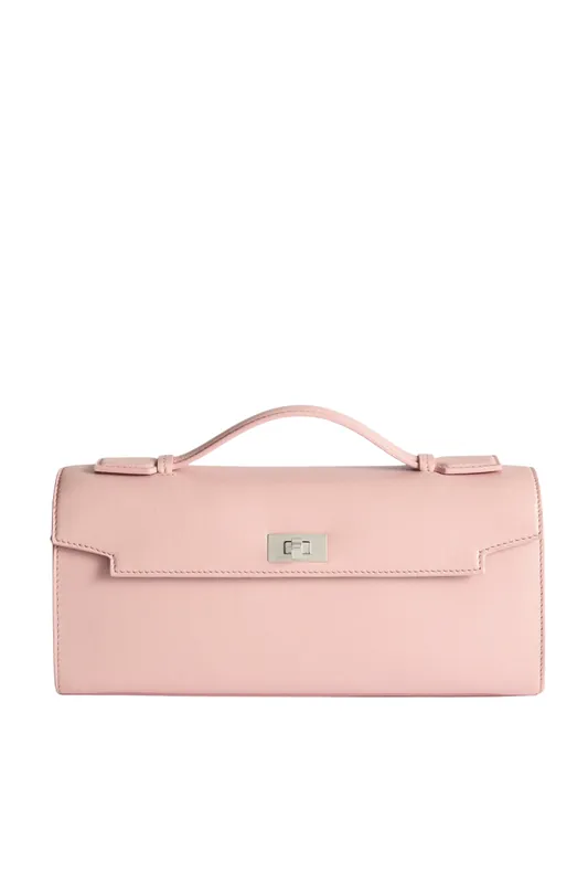 Mortimer Clutch | Shell Pink - Anya Hindmarch