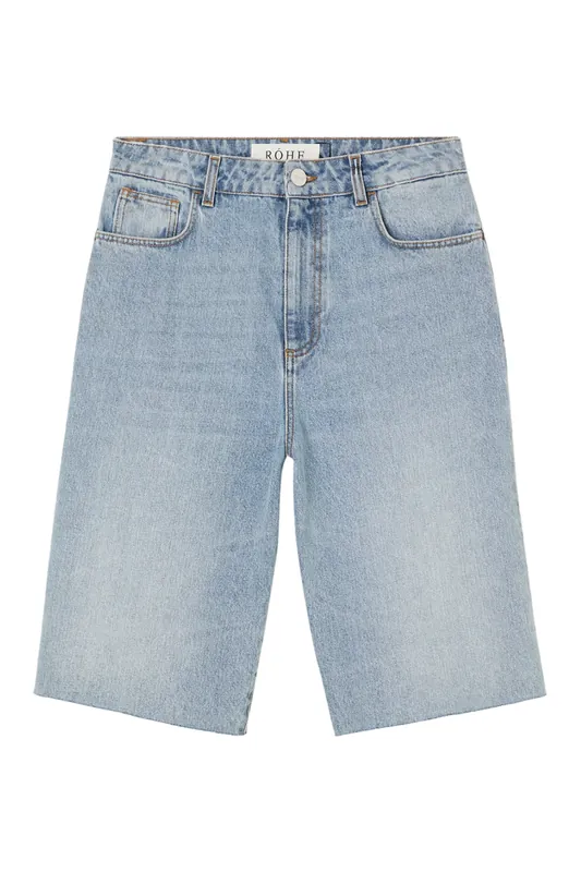 Baggy Fit Denim Shorts | Classic Blue - Rohe
