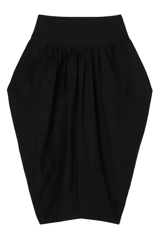 Sculptural Volume Skirt | Black - Rohe