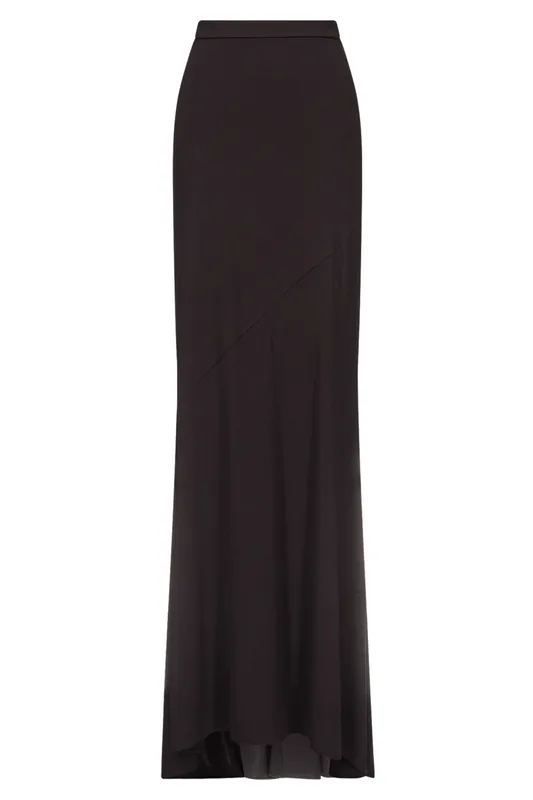 Dree Skirt | Dark Chocolate - TWP