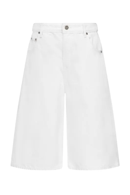 Boxy Relaxed Short | White - TWP
