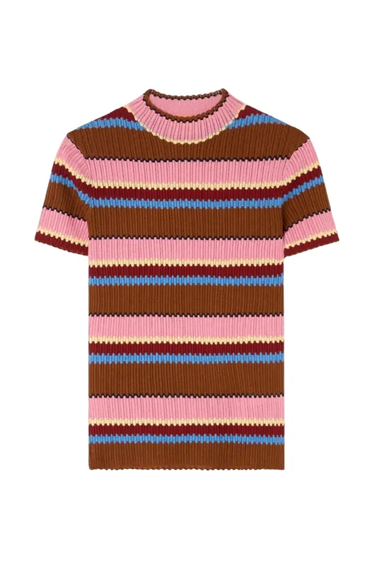 Palazzo Top | Burnt Sienna Combo - Guest in Residence