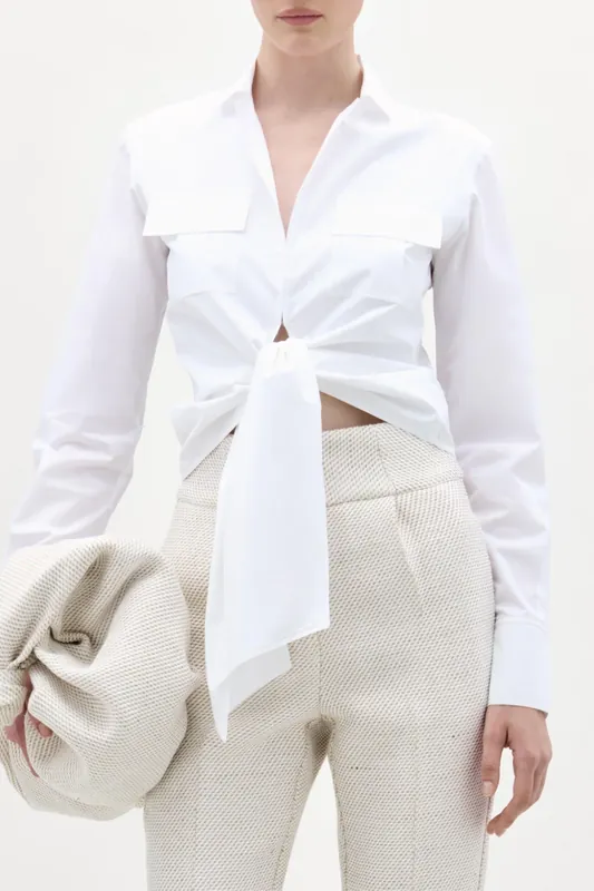 Caserta Blouse | White - Silvia Tcherassi