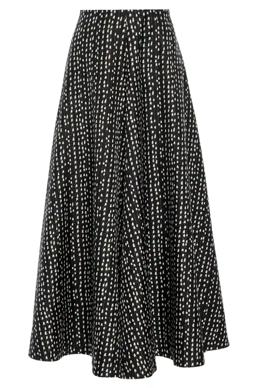 Varda Skirt | Black Bluebell - Altuzarra