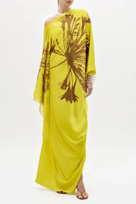 Jade Dress | Yellow Dandelion - Silvia Tcherassi