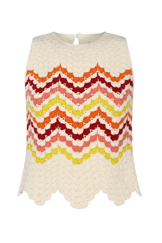 Cuenca Top | Multi Ivory - ESCVDO