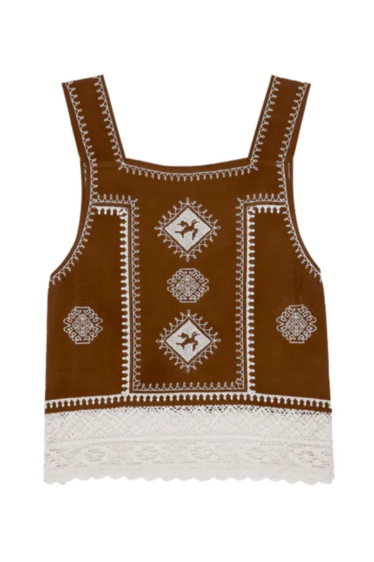 The Sparrow Tank | Chocolate - The Great