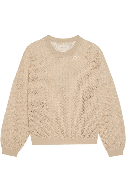 The Crochet Pullover | Natural - The Great