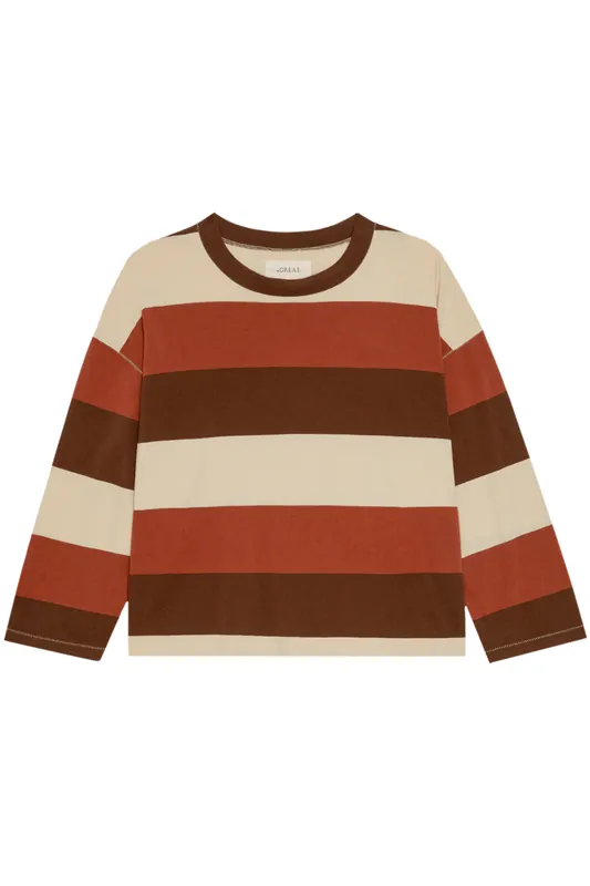The Field Tee | Ashwood Stripe - The Great
