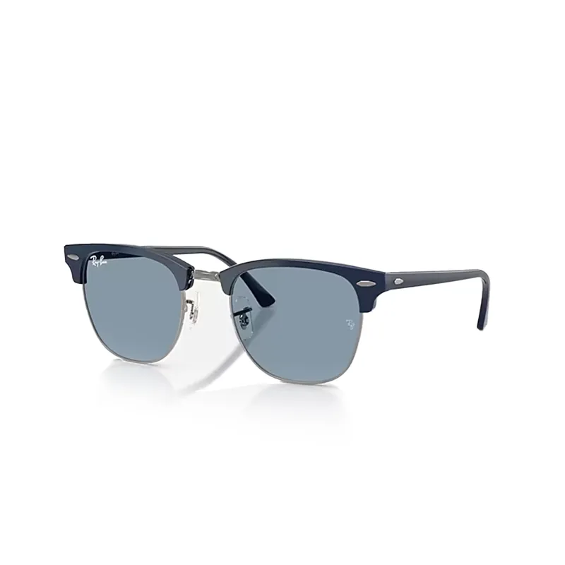 Ray-Ban Clubmaster Classic Sunglasses Blue Gunmetal Blue