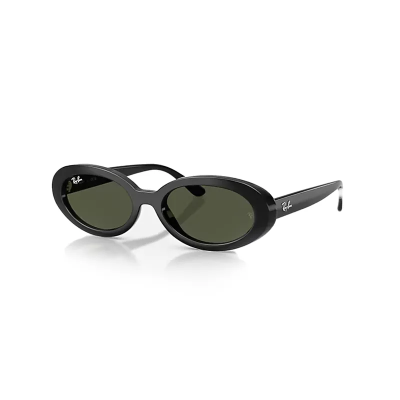 Ray-Ban RB2223 Sunglasses Black Dark Grey Polished Black Green