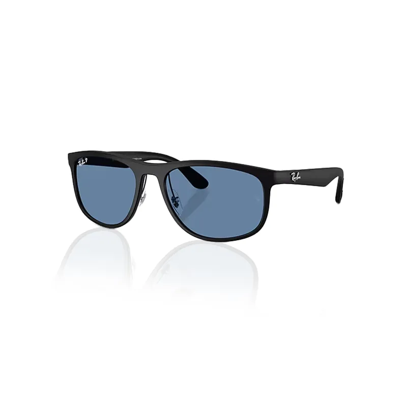 Ray-Ban RB4468 Sunglasses Sand Black Polarized Blue