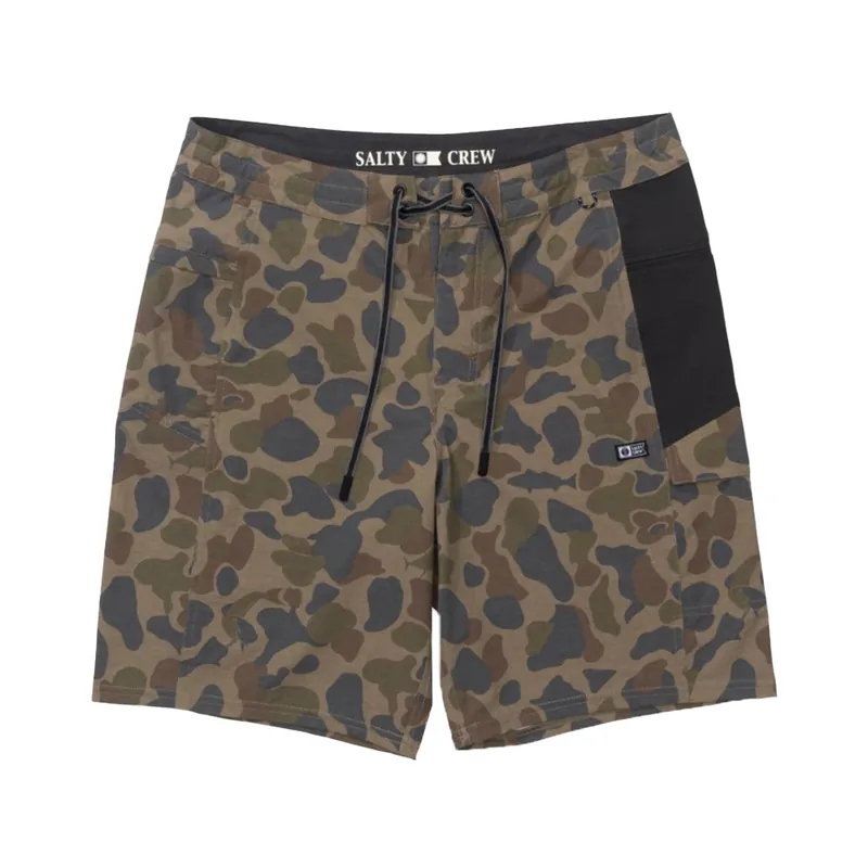 Salty Crew Flagship Boatshort Sand Camo