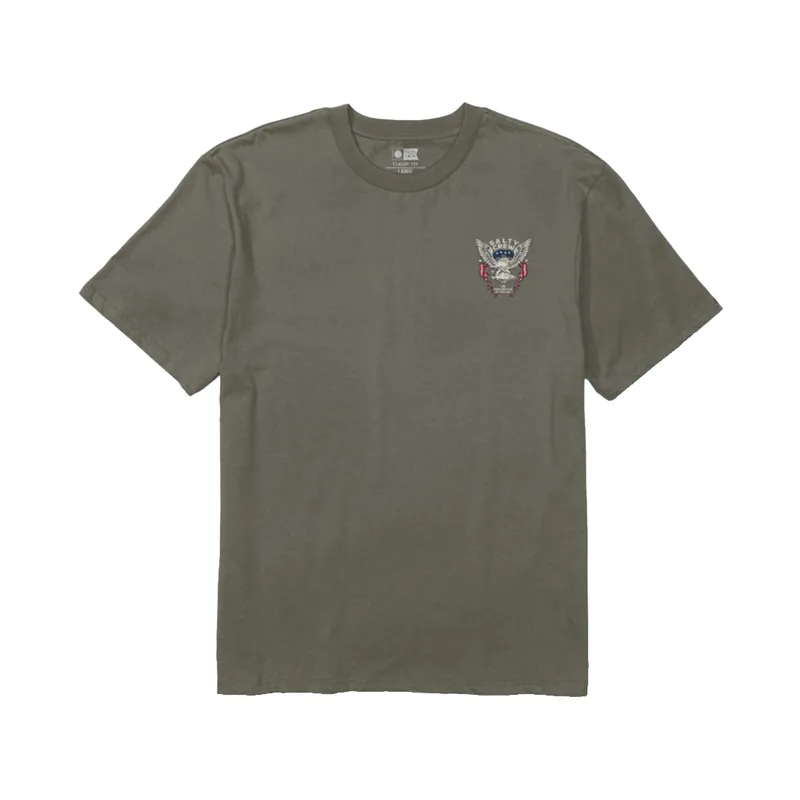 Salty Crew America Talon Short Sleeve T-Shirt Dusty Olive