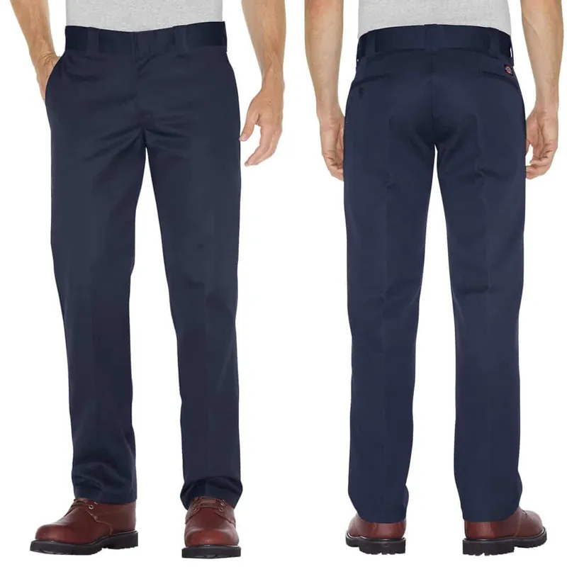 Dickies WP873 Slim Straight Dark Navy Work Pant