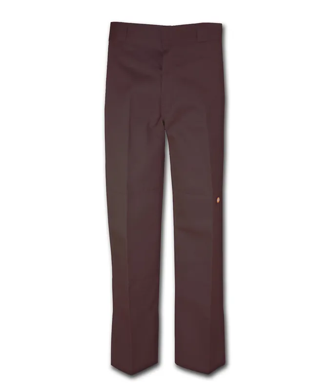 Dickies 85283 Loose Fit Double Knee Dark Brown Work Pant