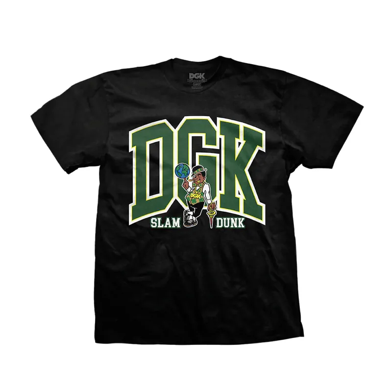 DGK Slam Dunk Short Sleeve T-Shirt Black