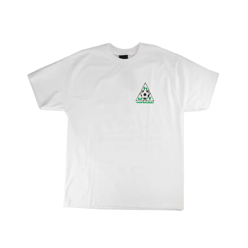 HUF World Cup Striker TT Short Sleeve T-Shirt White