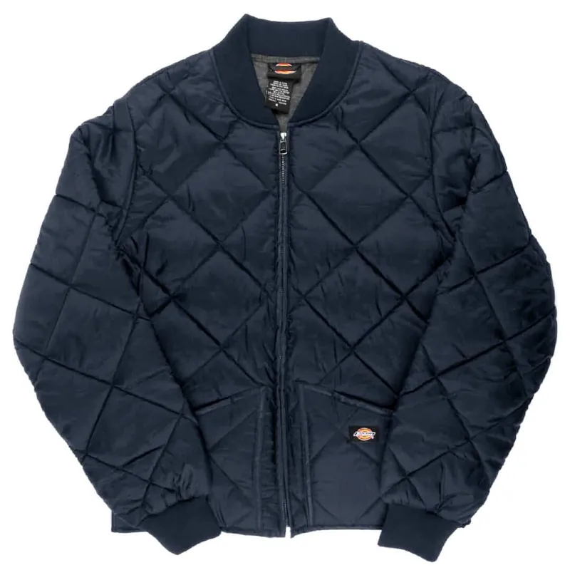 Dickies 61242 Diamond Nylon Jacket, Dark Navy