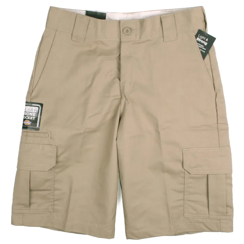 Dickies WR556 11″ Regular Fit Desert Sand Cargo Shorts