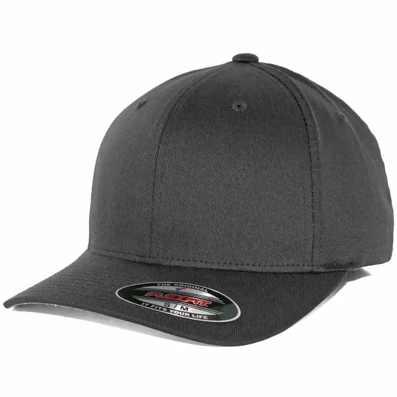 Flexfit Blanks Plain Blank Charcoal Hat