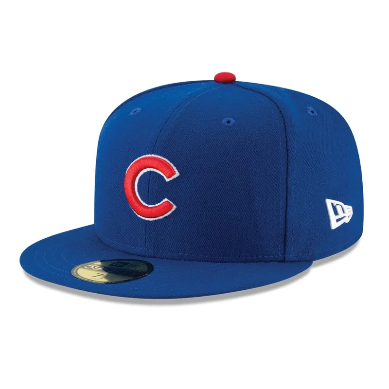 New Era 59Fifty Chicago Cubs Game Authentic Collection On Field Fitted Hat - MLB Authentic Collection 59FIFTY On Field