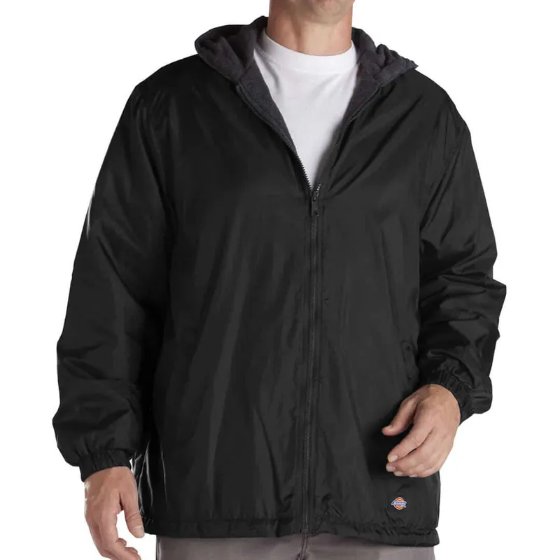 Dickies 33237 Hooded Windbreaker Black Jacket