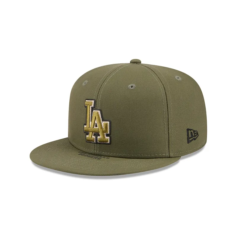 New Era 59Fifty Los Angeles Dodgers Armed Forces Day 2026 Fitted Hat New Olive Green