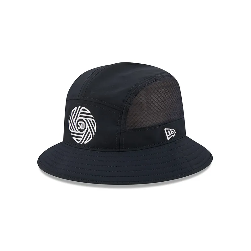 New Era San Diego Football Club SDFC Performance Mesh Bucket Hat Dark Navy