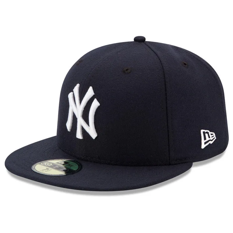 New Era 59Fifty New York Yankees Game Youth Authentic Collection On Field Fitted Hat - MLB Authentic Collection 59FIFTY On Field