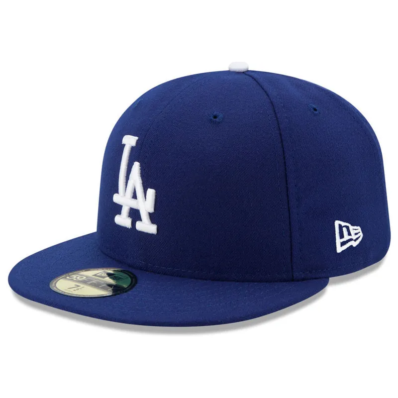 New Era 59Fifty Los Angeles Dodgers Game Youth Authentic Collection On Field Fitted Hat - MLB Authentic Collection 59FIFTY On Field