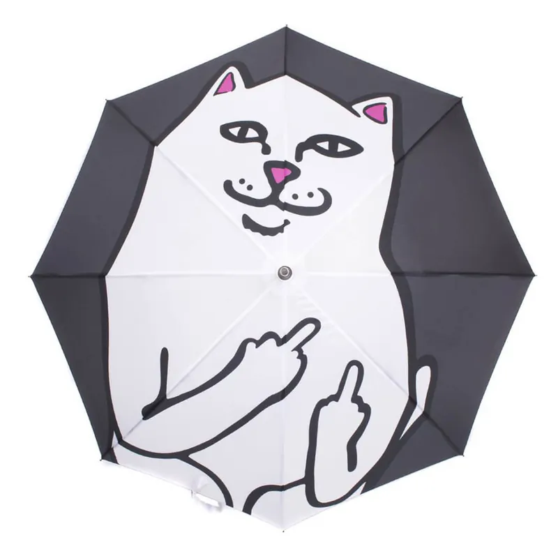 Rip N Dip Lord Nermal Umbrella Black - RIPNDIP