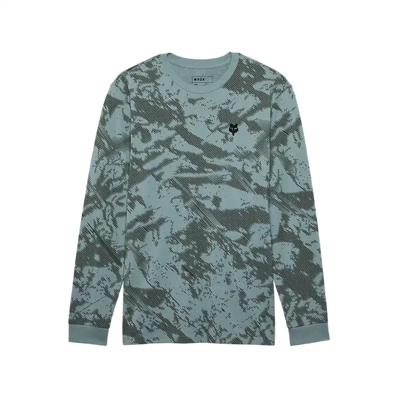 Fox Gravel Long Sleeve Tech T-Shirt Gunmetal Gray