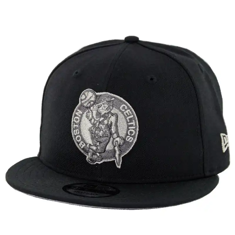 New Era 9Fifty Boston Celtics Metallic Snapback Hat Black