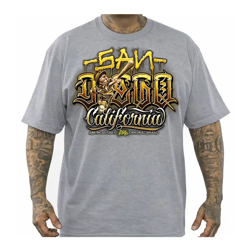 Dyse One Golden Short Sleeve T-Shirt Grey