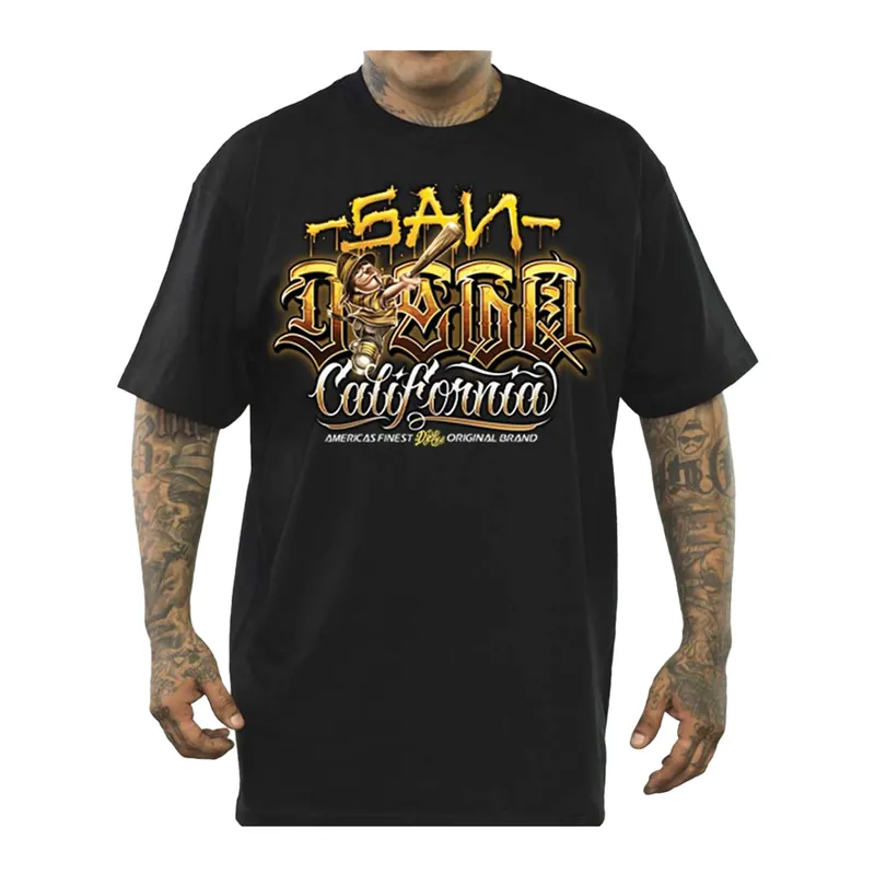Dyse One Golden Short Sleeve T-Shirt Black