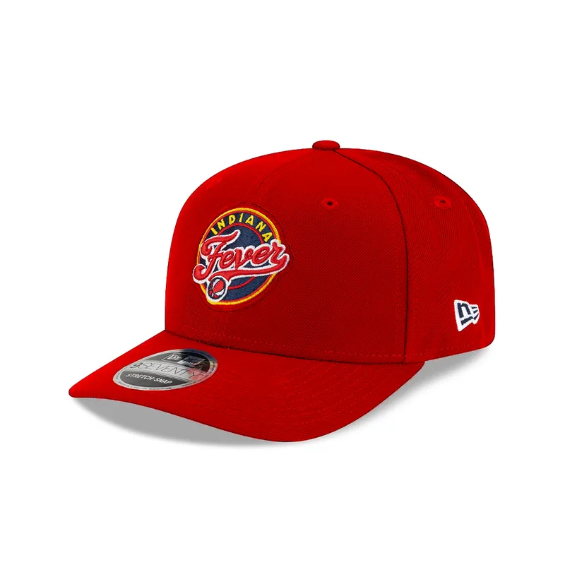 New Era 9Seventy Indiana Fever Stretch Snapback Hat Red Dark Navy White