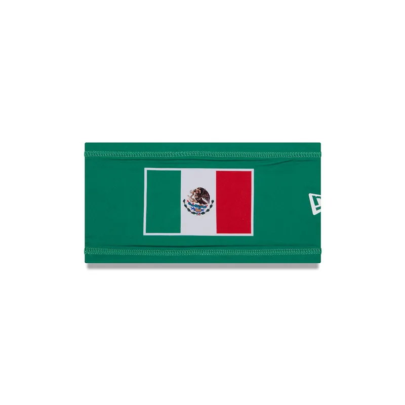 New Era Mexico On Field World Baseball Classic 2026 Headband Kelly Green