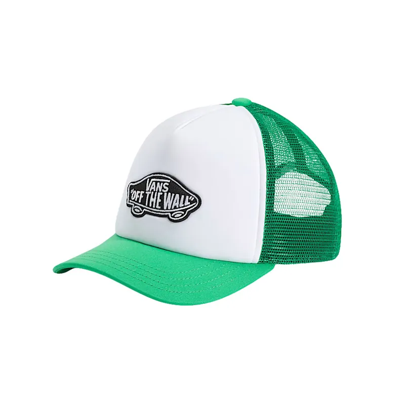 Vans Classic Patch Curved Bill Mesh Trucker Snapback Hat Vivid