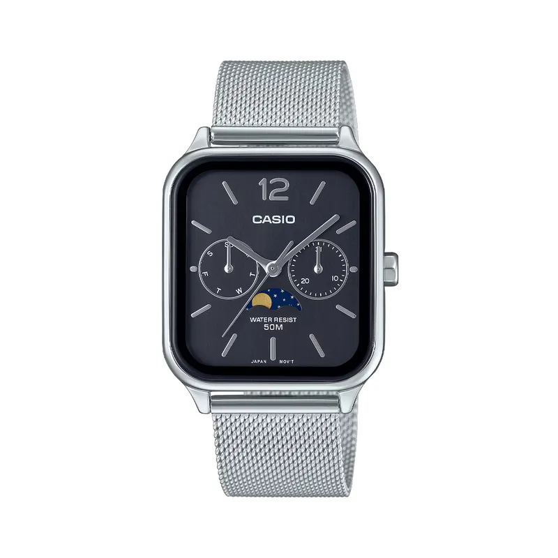 Casio MTPM305MC-1AV Watch Silver