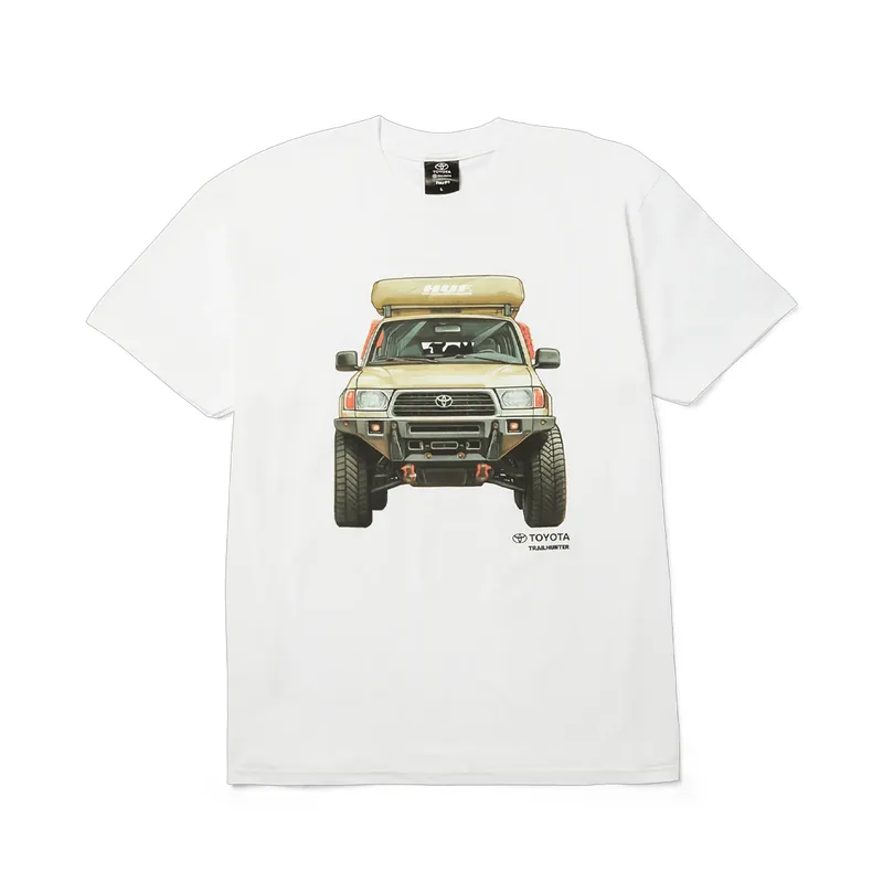 HUF x Toyota Trailhunter 4Runner Short Sleeve T-Shirt White
