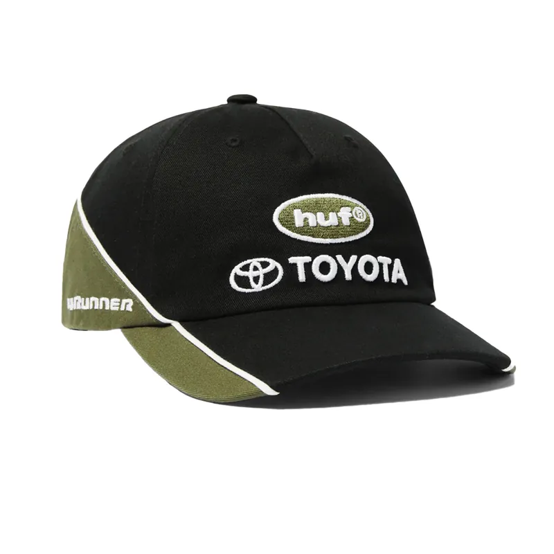 HUF x Toyota Trailhunter 5 Panel Snapback Hat Black
