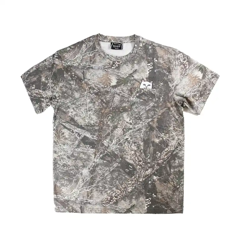 Ripndip Lord Nermal Pocket Short Sleeve T-Shirt Nerm Tree Camo