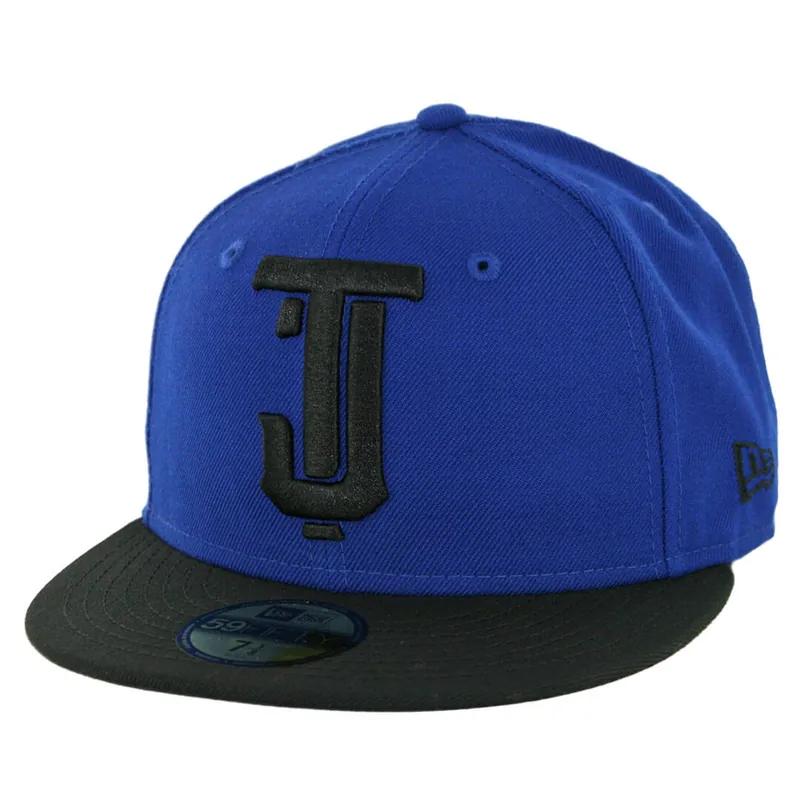 New Era 59Fifty Tijuana Toros Fitted Hat Royal Blue Black Black - Billion Creation Exclusive