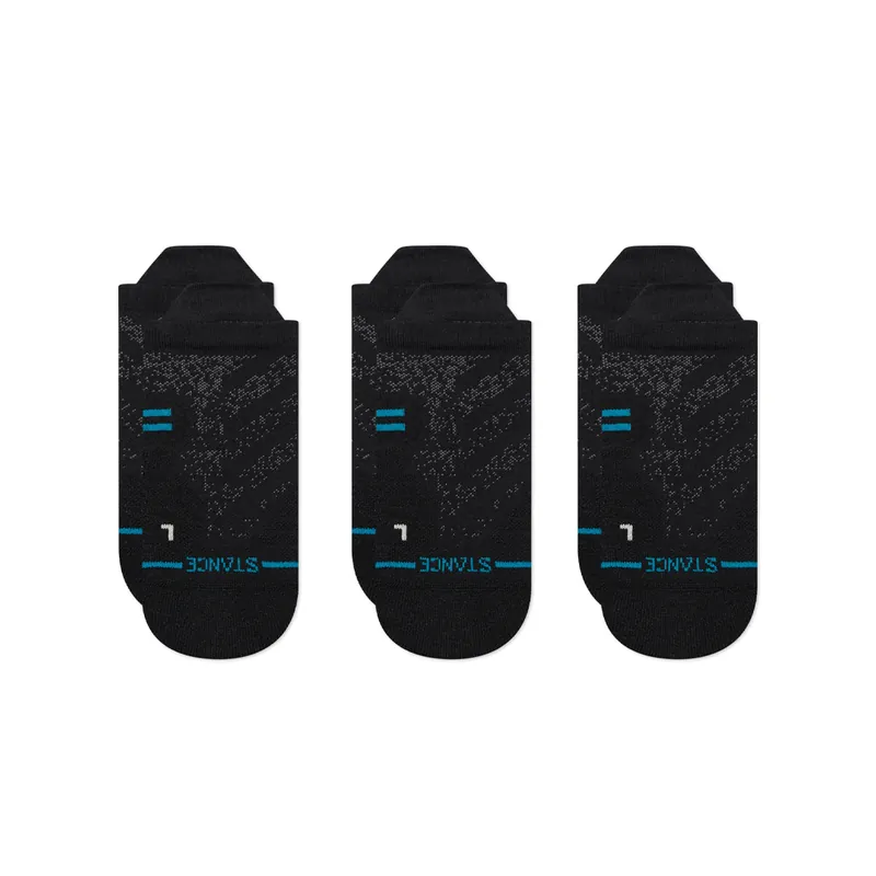 Stance Athletic Tab 3 Pack Socks Black